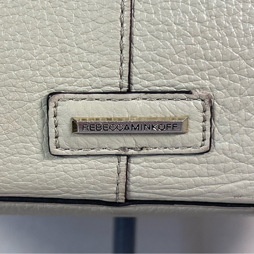 Rebecca Minkoff Soft Pebbled Leather Studded Shoulder Tote Unlined - Picture 10 of 16
